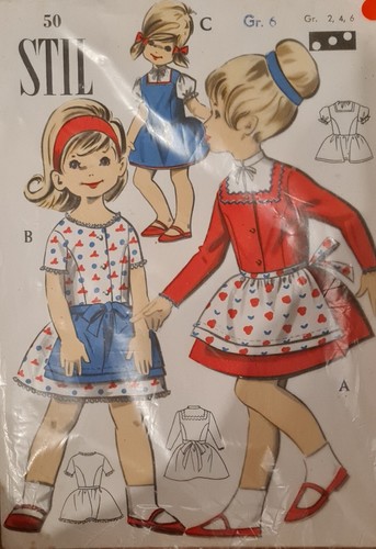 Retro schnittmuster 60er - schnittmuster, 50/60er