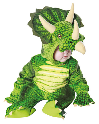 Grünes triceratops - grünes,