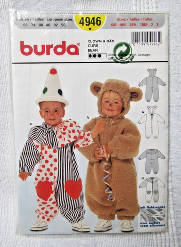 Burda schnittmuster 4946 - schnittmuster,