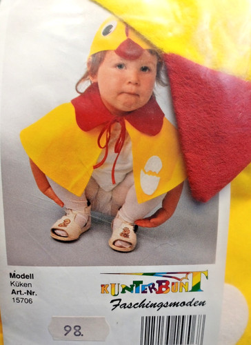 Baby faschingskostüm küken - baby,
